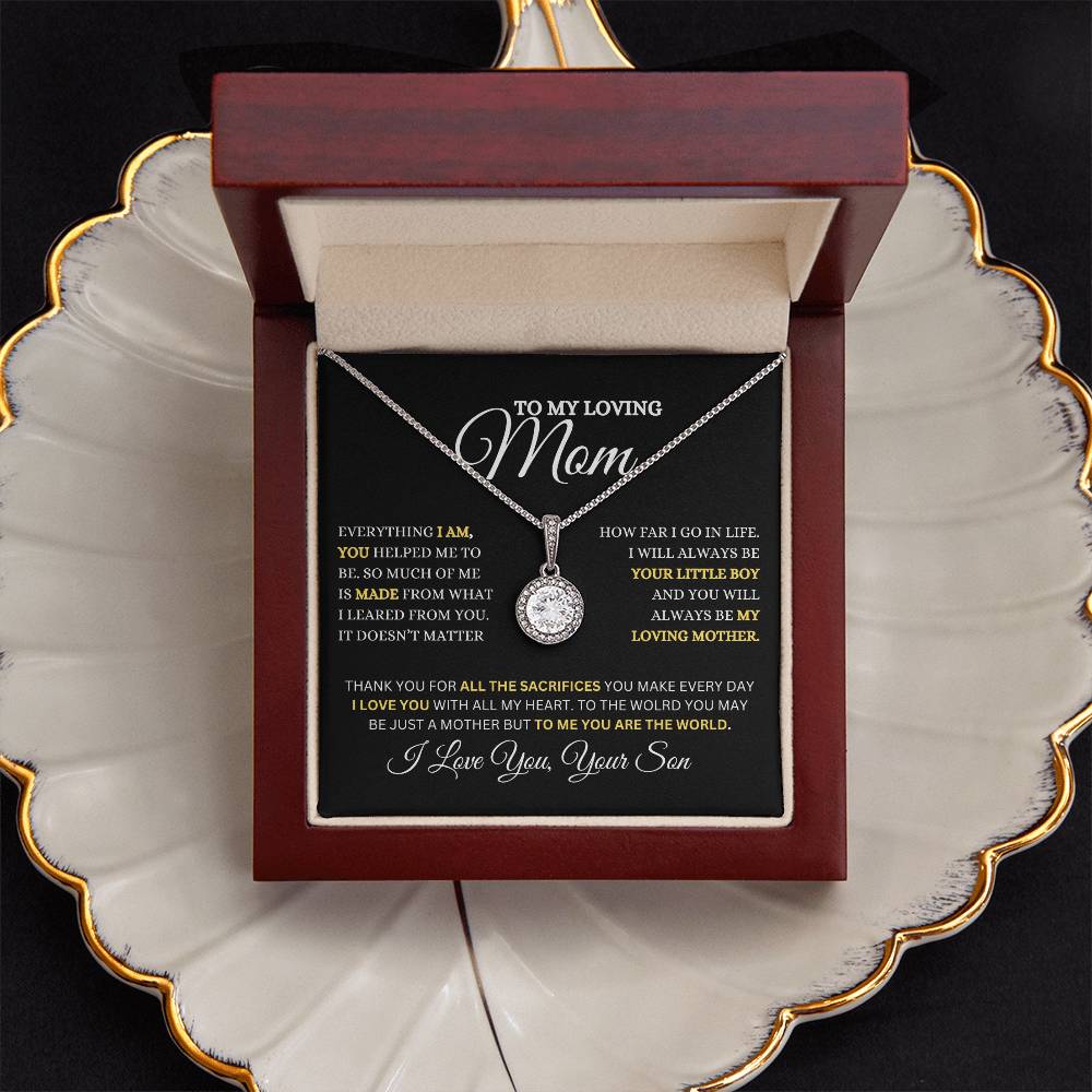To My Mom | Eternal Hope Necklace Gift From Son