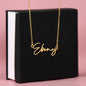 To My Granddaughter | Personalized Name | Granddaughter Necklace Gift Jewelry
