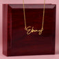 To My Granddaughter | Personalized Name | Granddaughter Necklace Gift Jewelry