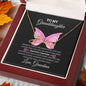 To My Granddaughter | Personalized Name | Granddaughter Necklace Gift Jewelry