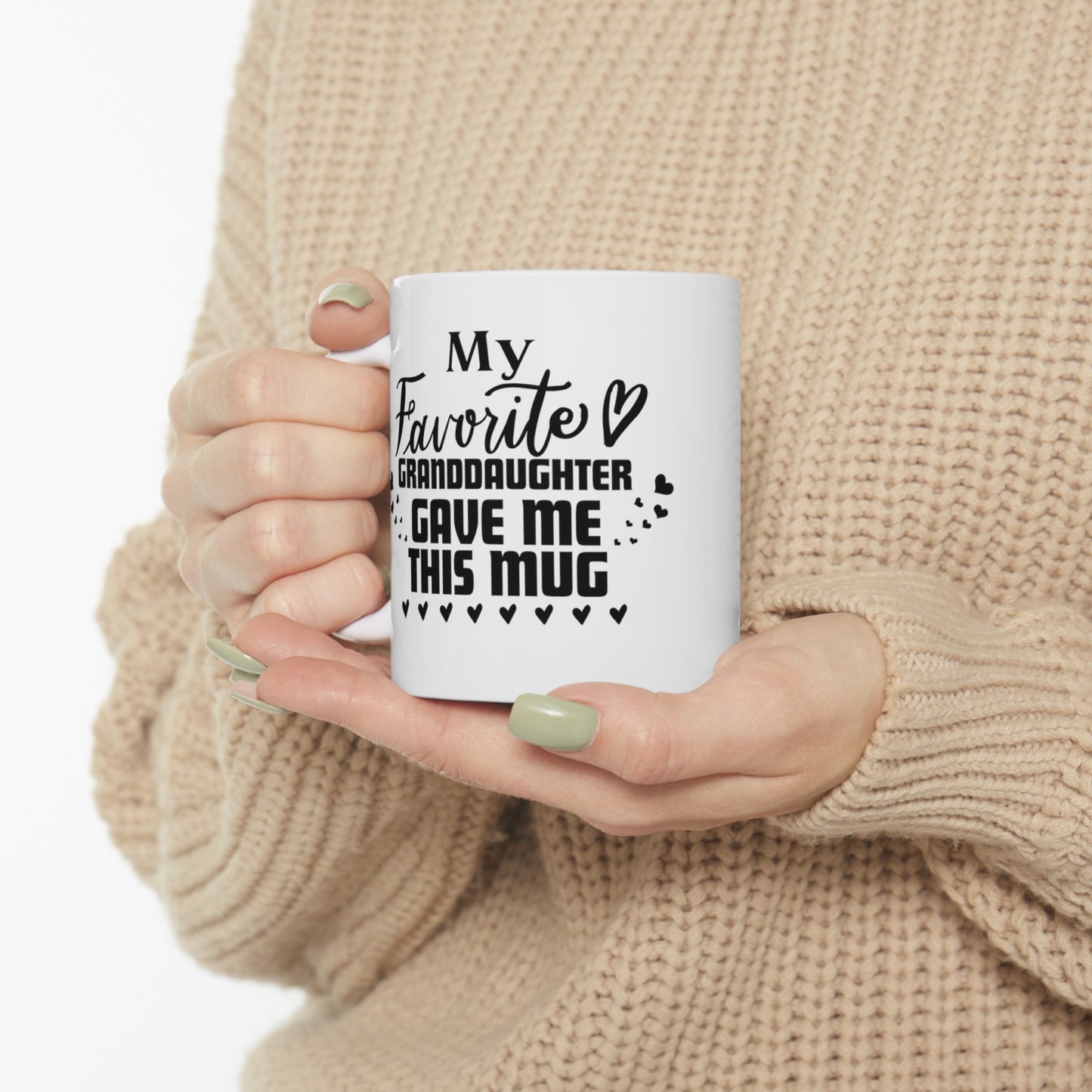 My Favorite Granddaughter | Ceramic Mug, (11oz)