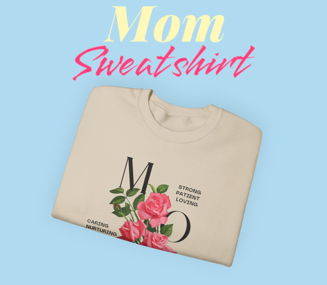 Mom | Unisex Heavy Blend™ Crewneck Sweatshirt