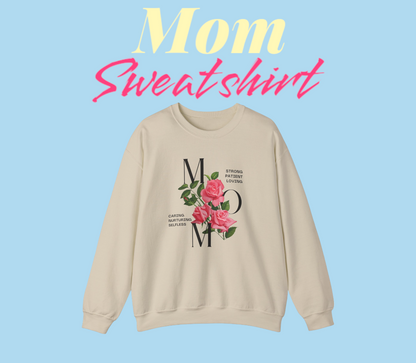 Mom | Unisex Heavy Blend™ Crewneck Sweatshirt