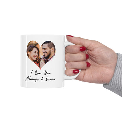 To My Soulmate | Personalized Photo | Ceramic Mug 11oz