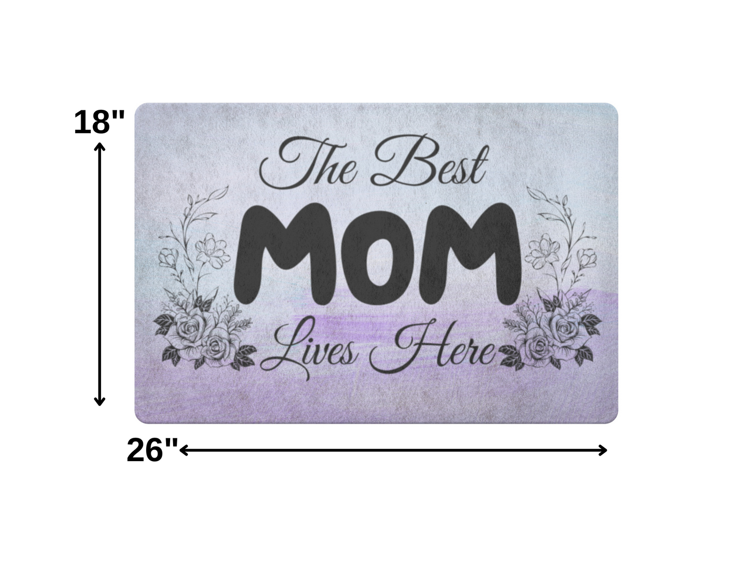 Best Mom Lives Here | Doormat