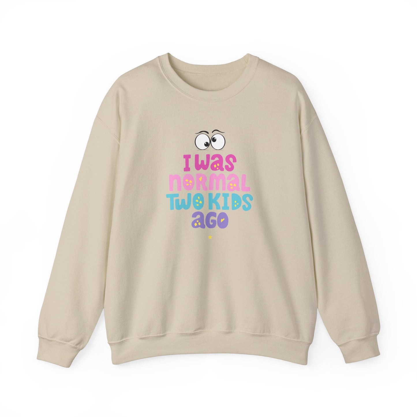 I Was Normal Two Kids Ago | Unisex Heavy Blend™ Crewneck Sweatshirt