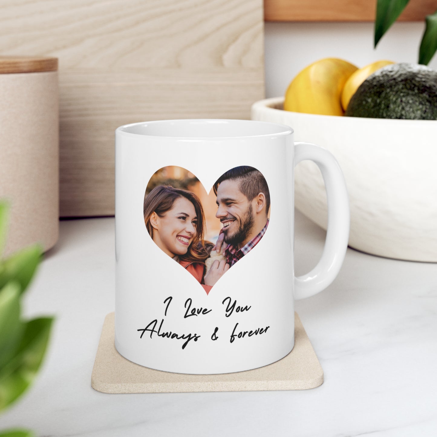 To My Soulmate | Personalized Photo | Ceramic Mug 11oz