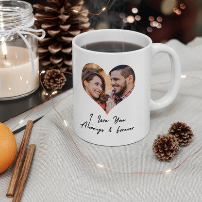 To My Soulmate | Personalized Photo | Ceramic Mug 11oz