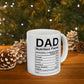 Dad Nutrition Facts | Ceramic Mug, 11oz