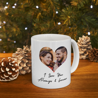 To My Soulmate | Personalized Photo | Ceramic Mug 11oz