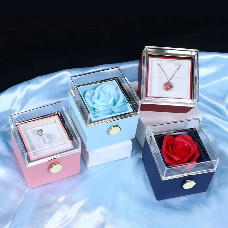 Everlasting Rose Keepsake Box Ver.2 | I LOVE YOU In 100 Language ( LIMITED )