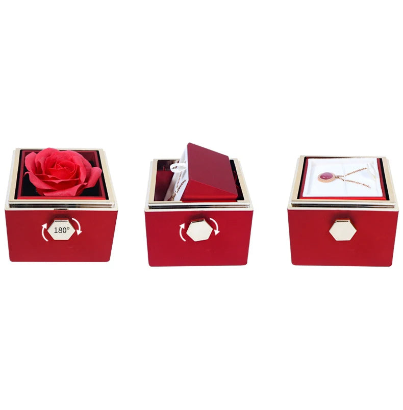 Everlasting Rose Keepsake Box Ver.1 | I LOVE YOU In 100 Language ( LIMITED )