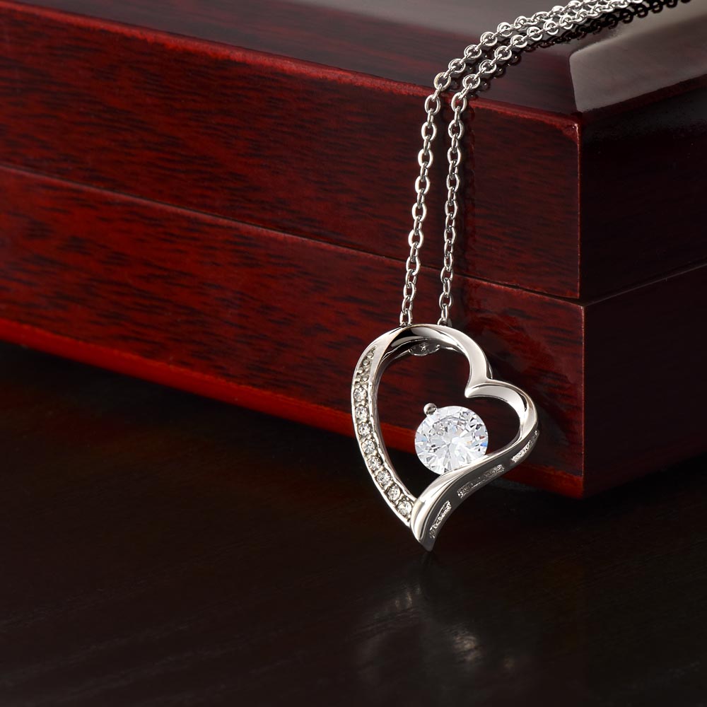 To My Granddaughter | Forever Love Necklace | Heartfelt Message From Grandpa