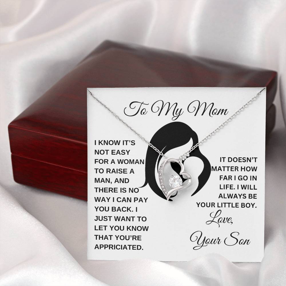 To My Mom | Forever Love Necklace | Heartfelt Message From Son