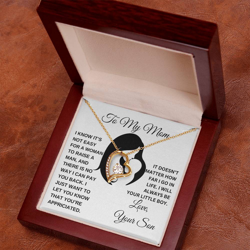 To My Mom | Forever Love Necklace | Heartfelt Message From Son