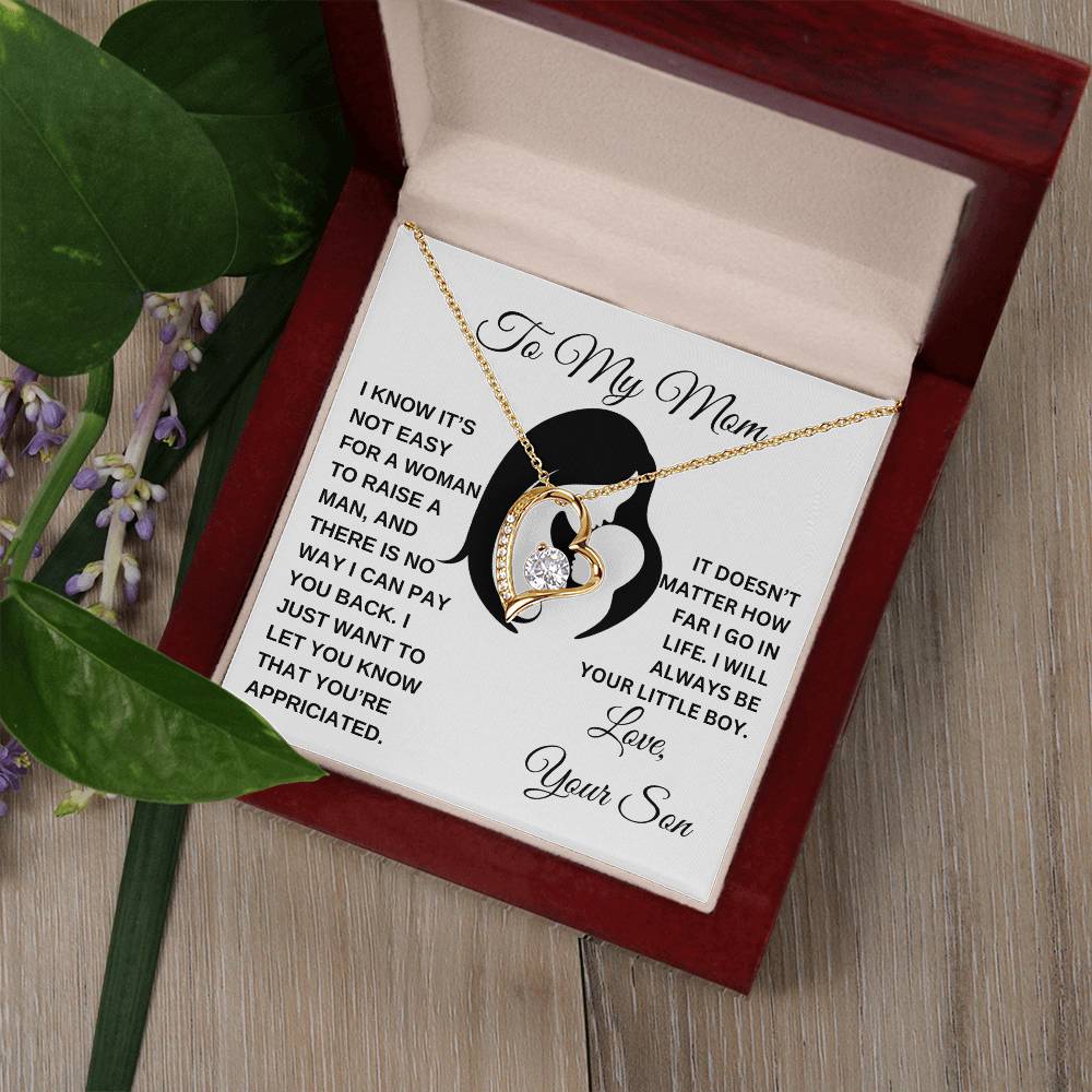 To My Mom | Forever Love Necklace | Heartfelt Message From Son