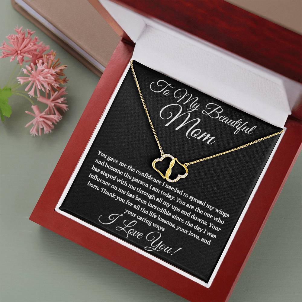 To My Mom | Everlasting Love Necklace | Heartfelt Message