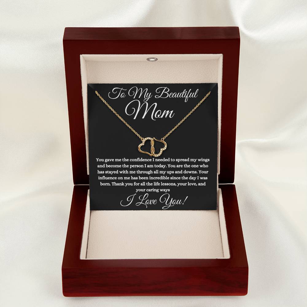 To My Mom | Everlasting Love Necklace | Heartfelt Message