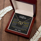 To My Daughter | Everlasting Love Necklace | Heartfelt Message From Mom