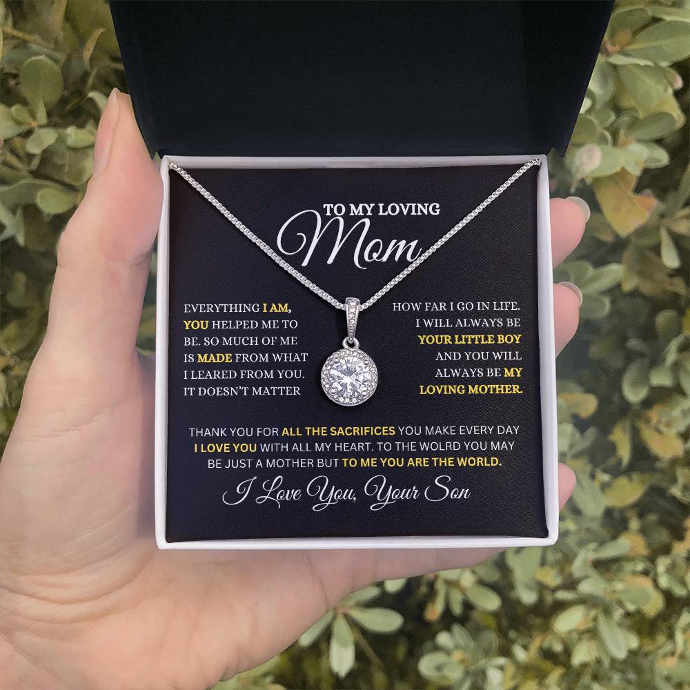 To My Mom | Eternal Hope Necklace Gift From Son