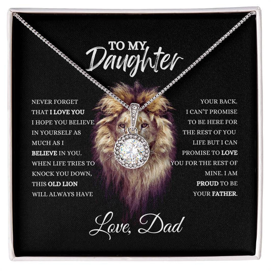 To  My Daughter | Eternal Hope Necklace | Heartfelt Message