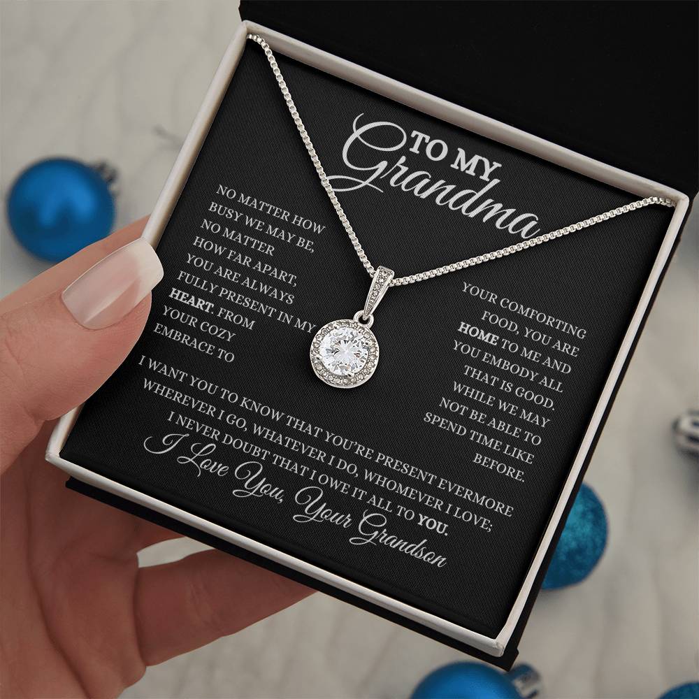 To My Grandma | Eternal Hope Necklace | Heartfelt Message From Grandson