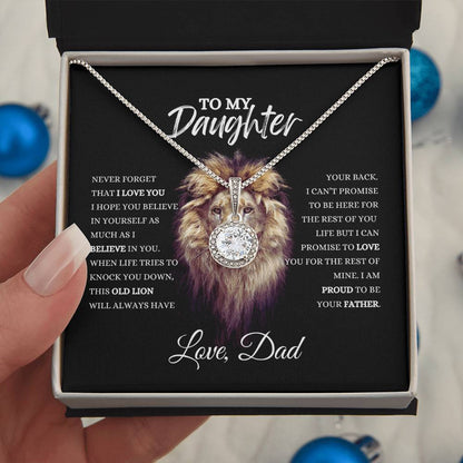 To  My Daughter | Eternal Hope Necklace | Heartfelt Message