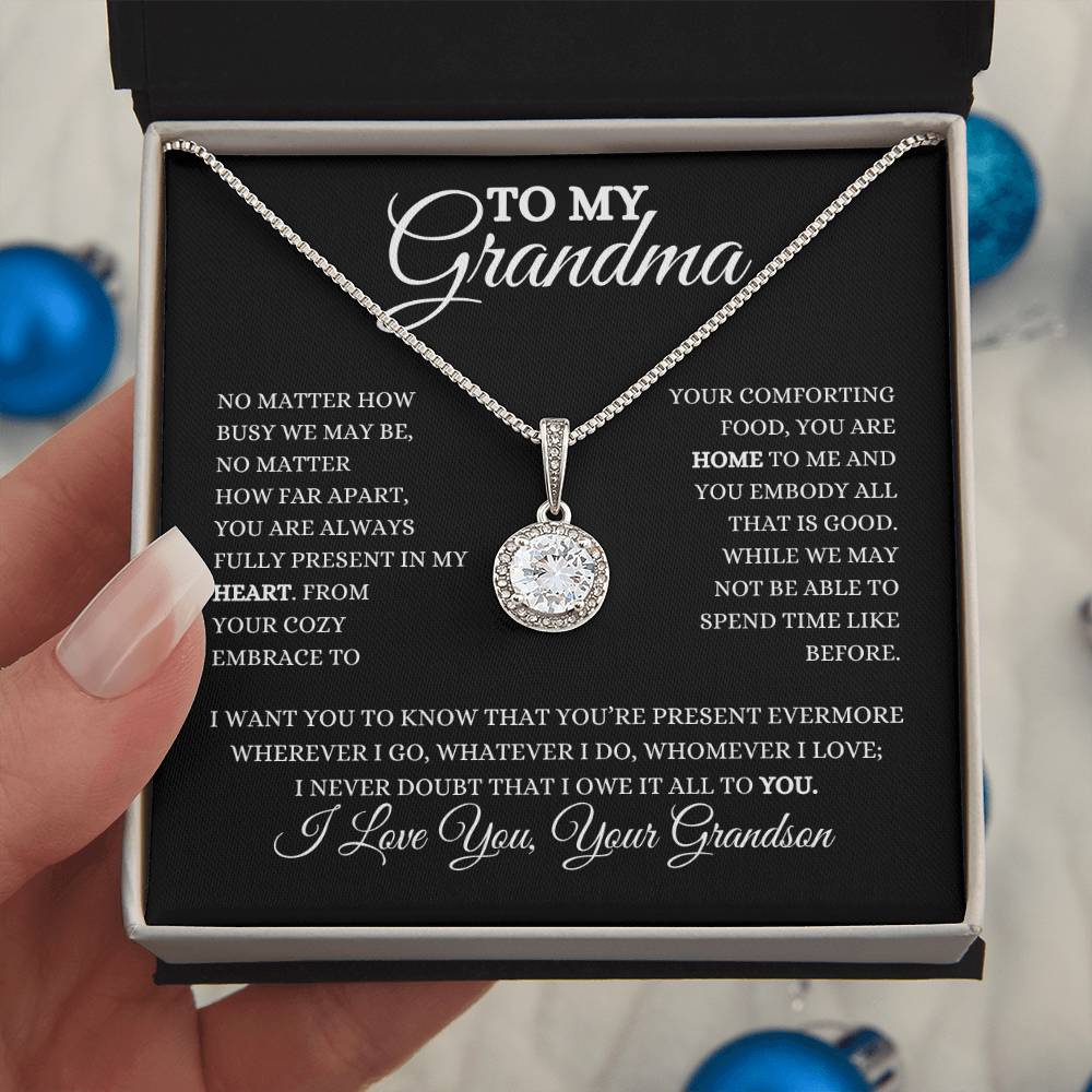 To My Grandma | Eternal Hope Necklace | Heartfelt Message From Grandson