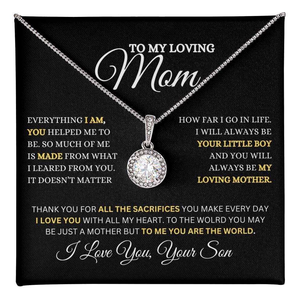 To My Mom | Eternal Hope Necklace Gift From Son