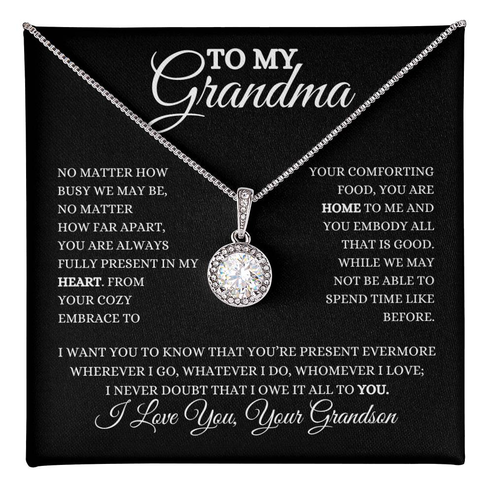 To My Grandma | Eternal Hope Necklace | Heartfelt Message From Grandson