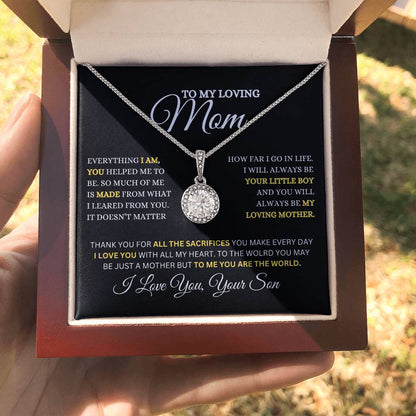 To My Mom | Eternal Hope Necklace Gift From Son