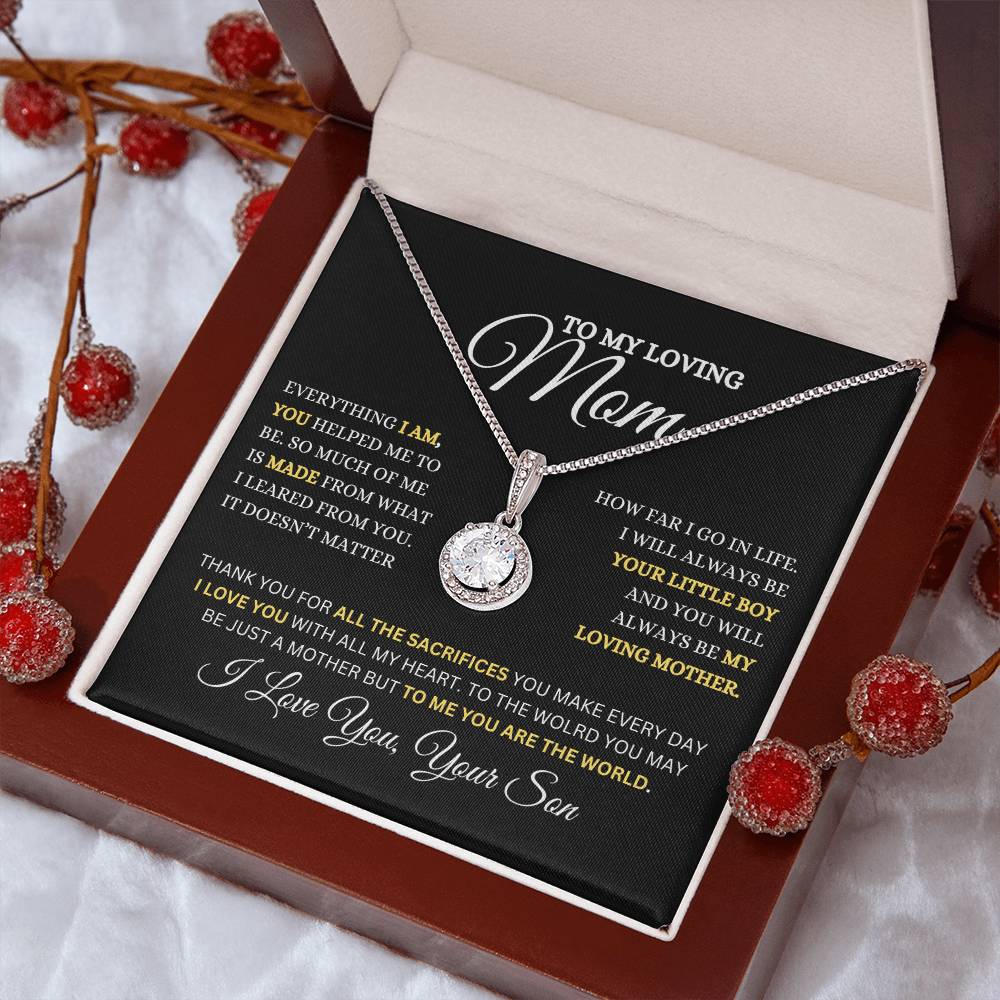 To My Mom | Eternal Hope Necklace Gift From Son