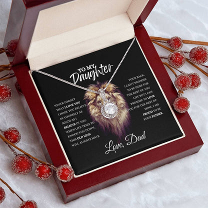 To  My Daughter | Eternal Hope Necklace | Heartfelt Message