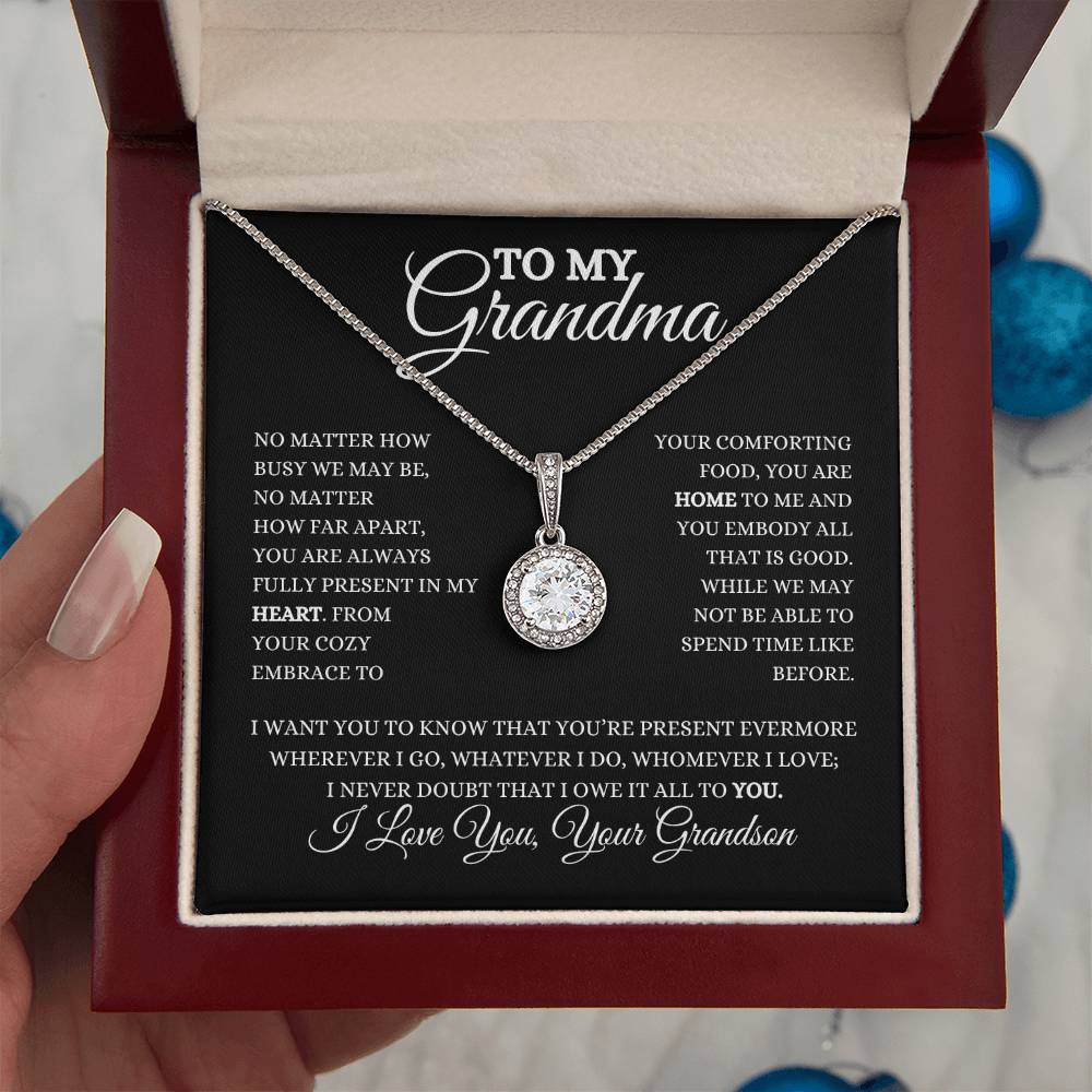 To My Grandma | Eternal Hope Necklace | Heartfelt Message From Grandson