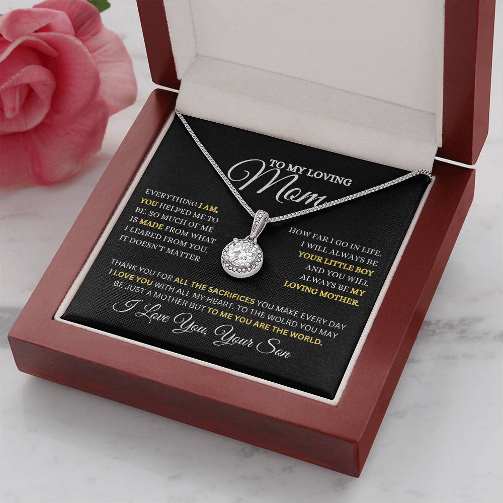 To My Mom | Eternal Hope Necklace Gift From Son