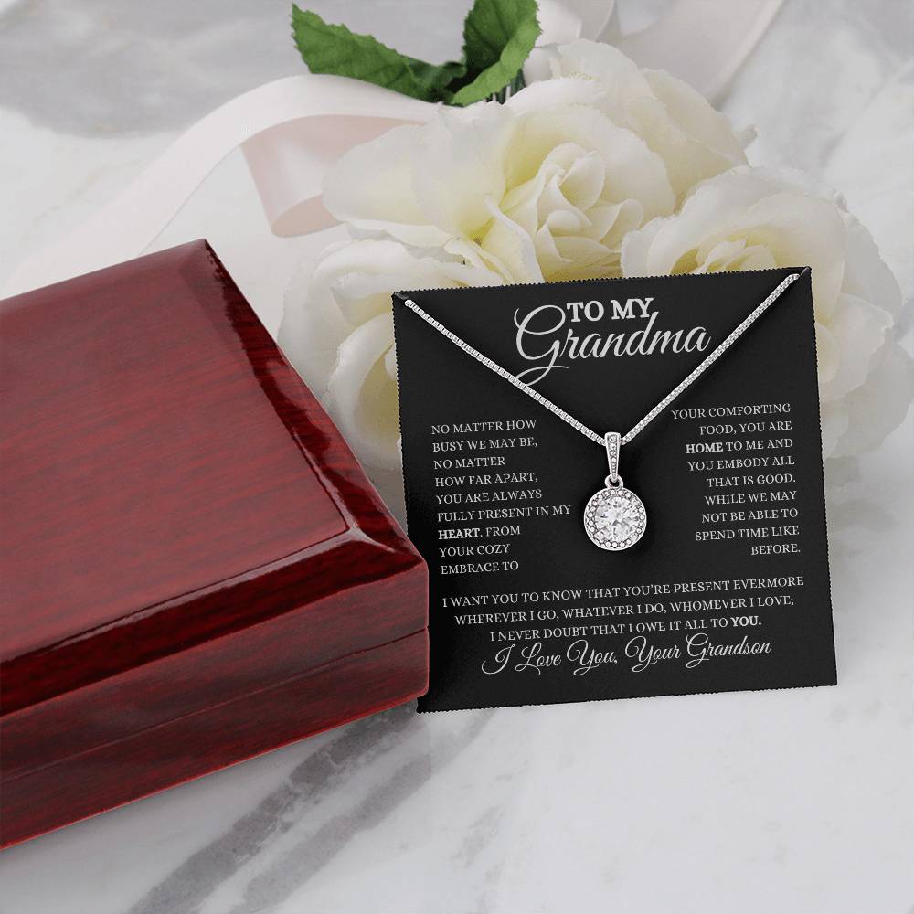 To My Grandma | Eternal Hope Necklace | Heartfelt Message From Grandson