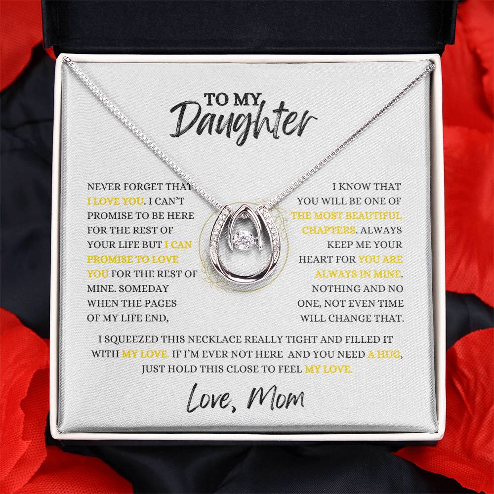 To My Daughter | Lucky Necklace | Heartfelt Message From Mom