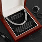 To My Dad | Cuban Link Chain | Heartfelt Message