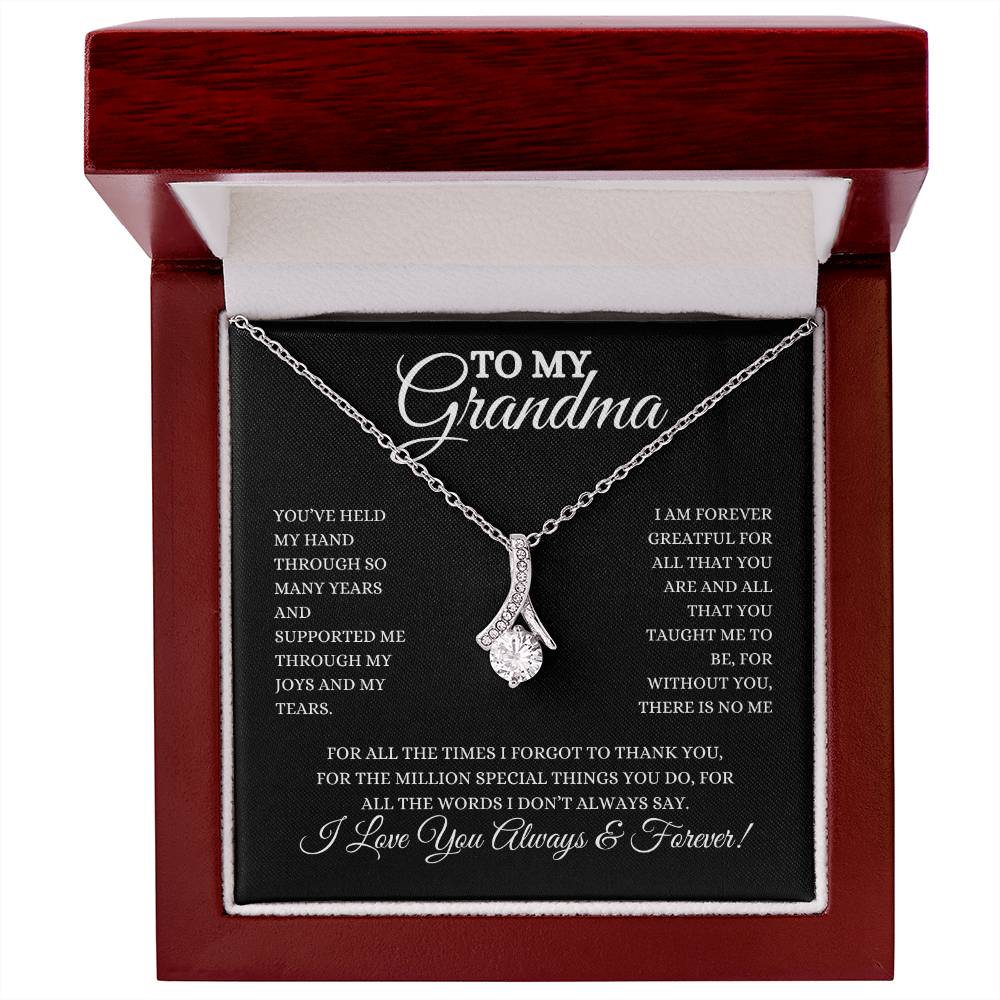 To My Grandma | Alluring Beauty Necklace | Heartfelt Message From Grandchild