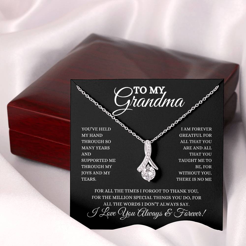 To My Grandma | Alluring Beauty Necklace | Heartfelt Message From Grandchild