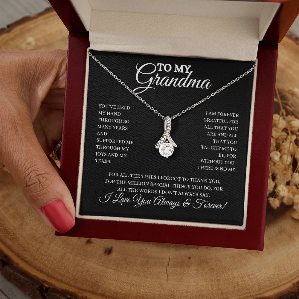 To My Grandma | Alluring Beauty Necklace | Heartfelt Message From Grandchild