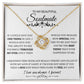 To My Soulmate Necklace, Gift For Soulmate, Wife, Gf, Girlfriend, Fiancee, Future Wife, Message Card Jewelry