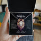 To My Daughter | Love Knot Necklace | Heartfelt Message From Dad