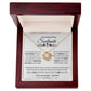 To My Soulmate Necklace, Gift For Soulmate, Wife, Gf, Girlfriend, Fiancee, Future Wife, Message Card Jewelry