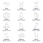 TO MY WIFE | ZODIAC SIGN NECKLACE | HEARTFELT MESSAGE