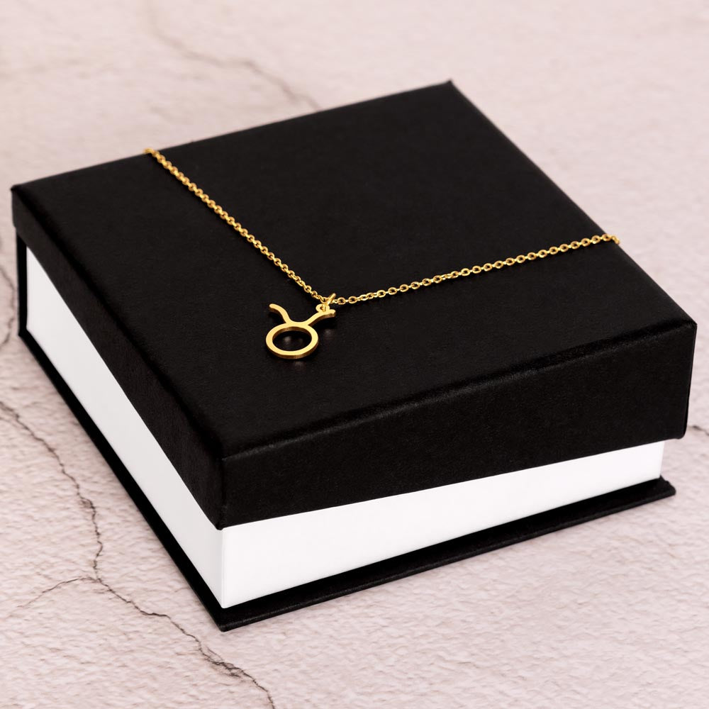 TO MY WIFE | ZODIAC SIGN NECKLACE | HEARTFELT MESSAGE