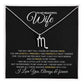 TO MY WIFE | ZODIAC SIGN NECKLACE | HEARTFELT MESSAGE