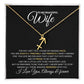 TO MY WIFE | ZODIAC SIGN NECKLACE | HEARTFELT MESSAGE