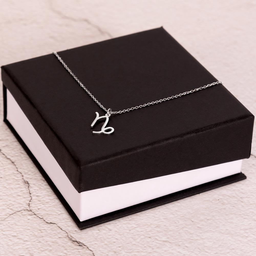 To My Granddaughter | Zodiac Necklace | Heartfelt Message From Grandpa