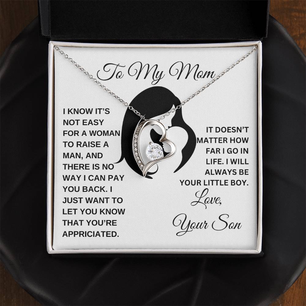 To My Mom | Forever Love Necklace | Heartfelt Message From Son